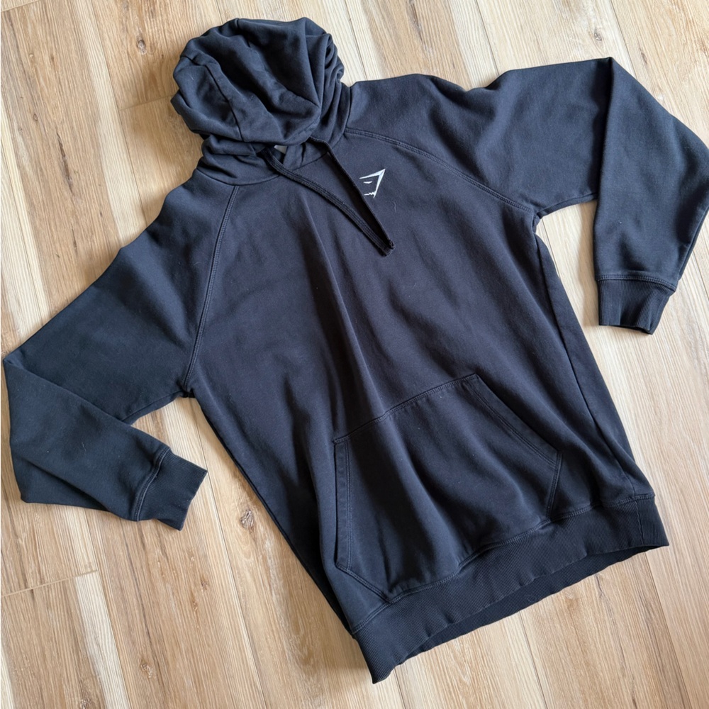 Gymshark Black Pullover Hoodie